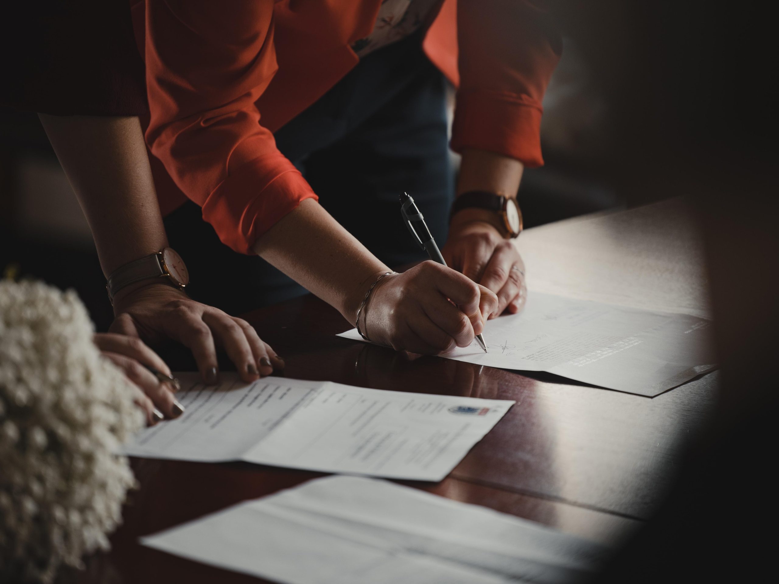 Attorney helping clients file for a protective order in Texas